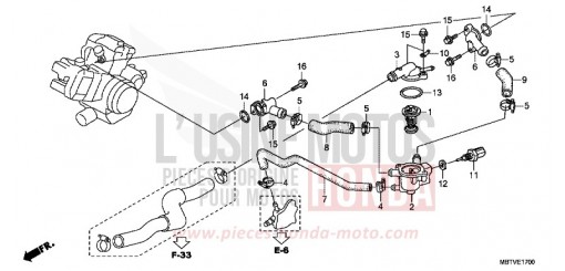 TUYAU D'EAU XL1000VAB de 2011
